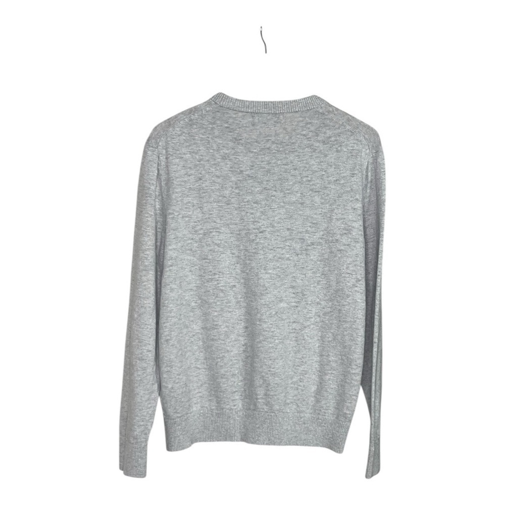 Banana Republic Factory Men's Gray Crew Neck Sweater M - Picture 5 of 8